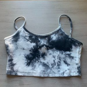 Shein tie dye crop top!